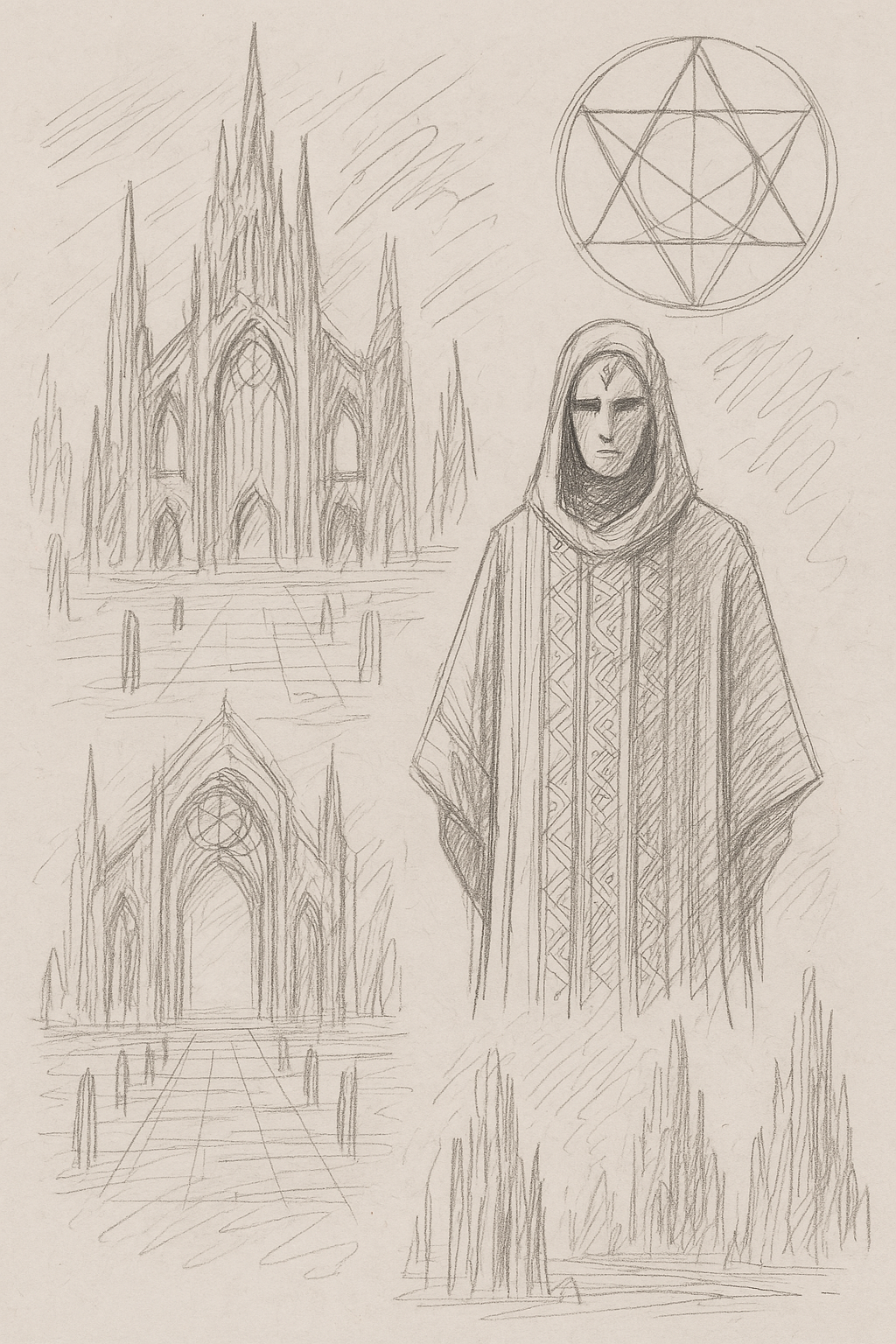 Refined sketch of The Hollow